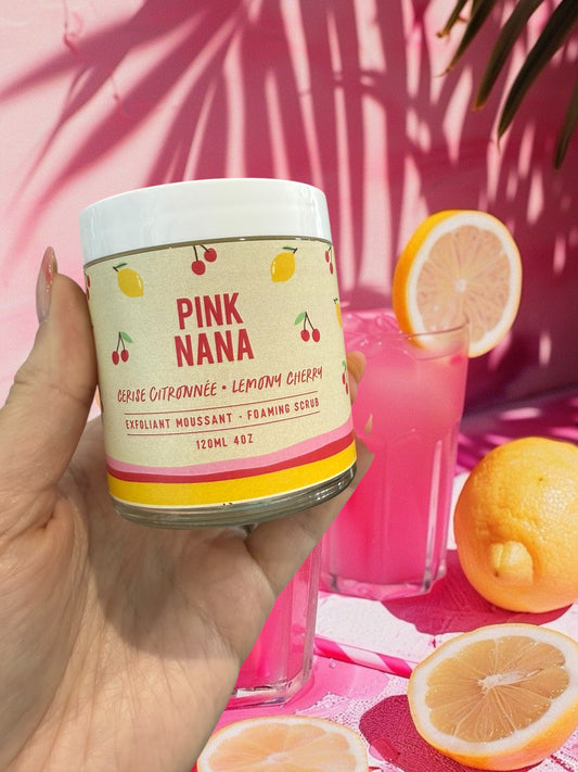 Exfoliant moussant Cerise citronné