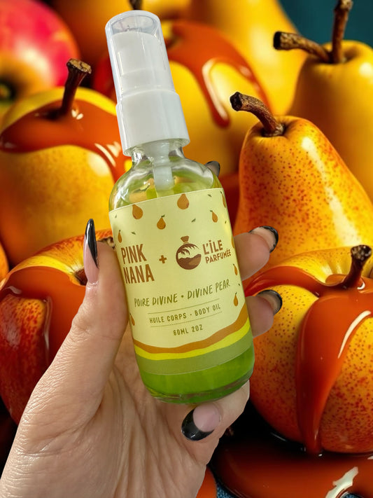 Huile corps Poire divine