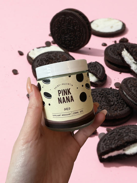 Exfoliant moussant Oreo