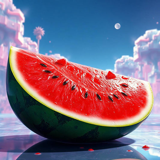 Huile corps melon d'eau